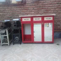 چرخ گوشت قصابی و زیر ترازو