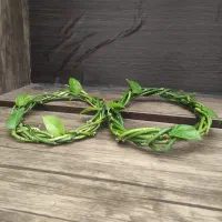 تاج سر گیاهی طبیعی