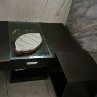 میز جلو مبلی با دو عسلی|مبلمان خانگی و میز عسلی|قروه, |دیوار