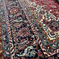 فرش ماشینی سالم ترتمیز بدون پارگی وسوختگی