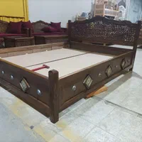 تخت خواب تخت سنتی|تخت و سرویس خواب|خمینی‌شهر, |دیوار