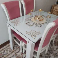 میز غذا خوری چهار نفره|میز و صندلی غذاخوری|شیراز, تندگویان|دیوار