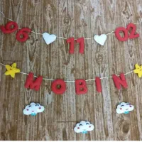 ریسه اسم کودک نمدی زیبا و شیک|اسباب و اثاث بچه|اهواز, کوی شاهد|دیوار