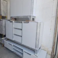 کنسول لیانا / جاکفشی لیانا / میز تلویزیون لیانا|بوفه، ویترین، کنسول|خمینی‌شهر, |دیوار