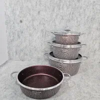 سرویس قابلمه زیگما هلنا چدن گرانیت نچسب تفلن|ظروف پختوپز|تهران, شوش (باغ آذری)|دیوار