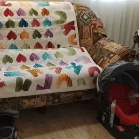 ست صندلی ماشین و کریر و صندلی غذا و قالیچه کودک