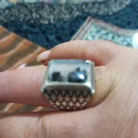 انگشتر شجر زیبا چهارگوش|کلکسیون اشیاء عتیقه|تبریز, |دیوار