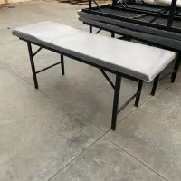 میز صندلی تخت معاینه ماساژ مطب ثابت تاشو