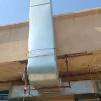 کانال کولر آبی همراه دریچه