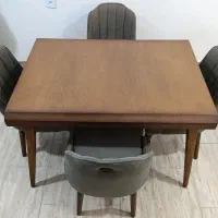میز ناهارخوری 4 نفره چستر|میز و صندلی غذاخوری|گرگان, |دیوار