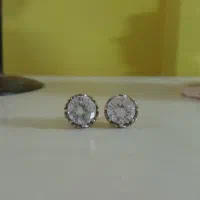 گوشواره نقره ایتالیایی