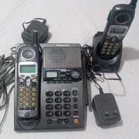 تلفن بیسیم دو گوشی اصل پاناسونیک