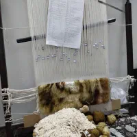 قالی طرح لیلی مجنون سرخ پوست