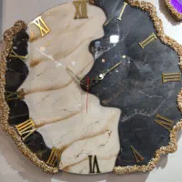 ساعت دیواری دست ساز دفورمه قطر ۷۰ سانتیمتر