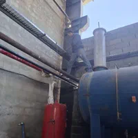 نصب خط فوم سقفی و بسته بندی