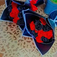 گل روبانی|گل مصنوعی|اهواز, زرگان|دیوار