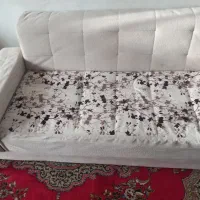 مبل راحتی هفت نفره کامل همراه جلو مبلی