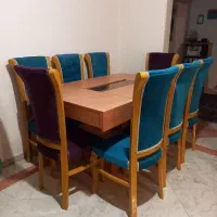 میز ناهار خوری تبدیل شو و صندلی