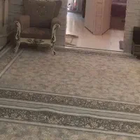 دو تخته فرش ۹ متری کاشان در حد نو