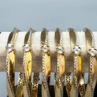 النگو اماراتی ۳ درصد وزن ۷۰.۶۸۰ طلا بدون اجرت|جواهرات|تهران, مهرآباد جنوبی|دیوار