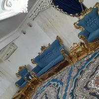 مبل سلطنتی 7نفره قیمت عالی همراه تخفیف ویژه|مبلمان خانگی و میز عسلی|ماسال, |دیوار