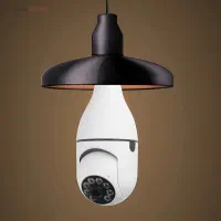 دوربین مدار بسته لامپی بی سیم مدل V380