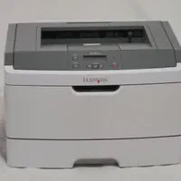 پرینتر لکسمارک e360 پشت و رو اتصال موبایل با سیم