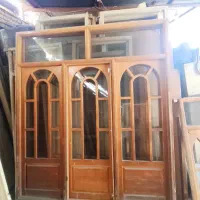 درب و پنجره چوبی قدیمی سنتی