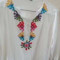 شومیز گلدوزی زیبا