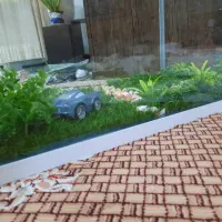 آکواریوم مارک آکوا نو نو سالم با تمام لوازم وچمن