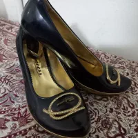 کفش مجلسی ورنی زنانه پاشنه ۵ سانت سایز۳۹