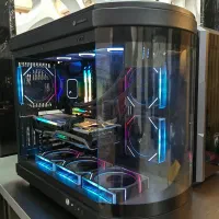 کیس گیمینگ با کارت ۶۷۰۰xt|رایانه رومیزی|شیراز, معالیآباد|دیوار