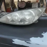 سپرسازی وفایبرگلاس شفاف سازی چراغ باموادنانو