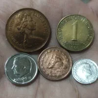 سکه های اروپایی قدیمی|کلکسیون سکه، تمبر، اسکناس|گرگان, |دیوار