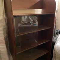 کتابخانه از جنس چوب به ابعاد 1.30 در 80|کتابخانه، شلف، قفسه‌های دیواری|تهران, هروی|دیوار