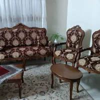 مبلمان استیل ۱۵نفره|مبلمان خانگی و میز عسلی|اصفهان, نقش جهان|دیوار