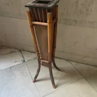 جا گلدانی تمام چوب