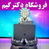 پی اس 4 دو دسته - Ps4 Slim 1TB