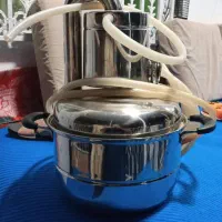 دستگاه عرقگیر استیل با خنک کننده برقی