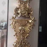 ساعت ایستاده ورق طلا