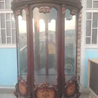 ۲ عدد گنجه چوب راش سالم مرتب|بوفه، ویترین، کنسول|شاندیز, |دیوار