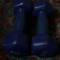 دو عدد دمبل دو کیلویی فروشی
