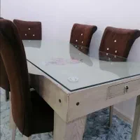 میزوصندلی غذاخوری 6نفره|میز و صندلی غذاخوری|بهبهان, |دیوار