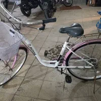 دوچرخه دخترانه طرح ایفل|دوچرخه، اسکیت، اسکوتر|قزوین, |دیوار