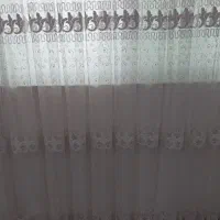 پرده به همراه آستر و کتیبه|پرده، رانر، رومیزی|لاهیجان, آهندان|دیوار