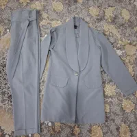 کت وشلوار طوسی سالم|لباس|اقبالیه, |دیوار