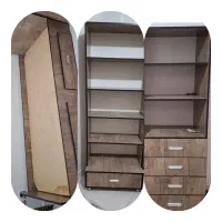تخت و کتابخانه