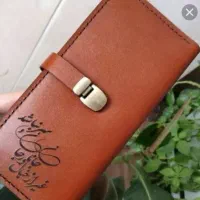 گمشده کیف پول چرم قهوه ای