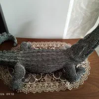 مجسمه تمساح 60،cm سنگی