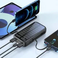 پاور بانک خورشیدی شارژ حتی بدون برق